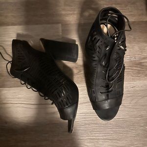 Sam Edelman black booties and tan. 2 pairs